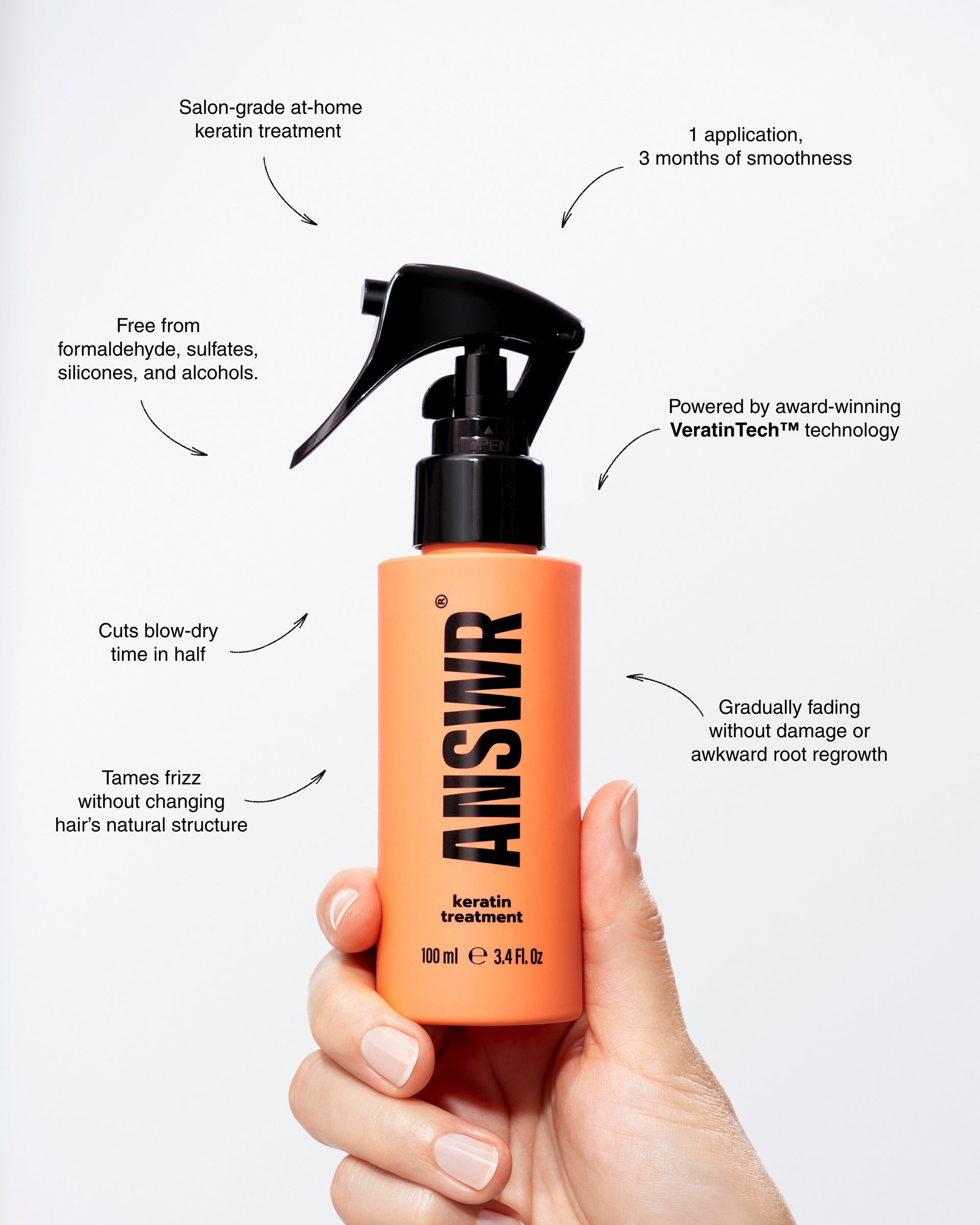 At-home Keratin Treatment Kit