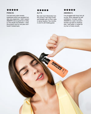 At-home keratin treatment kit - Subscribe & save 20%