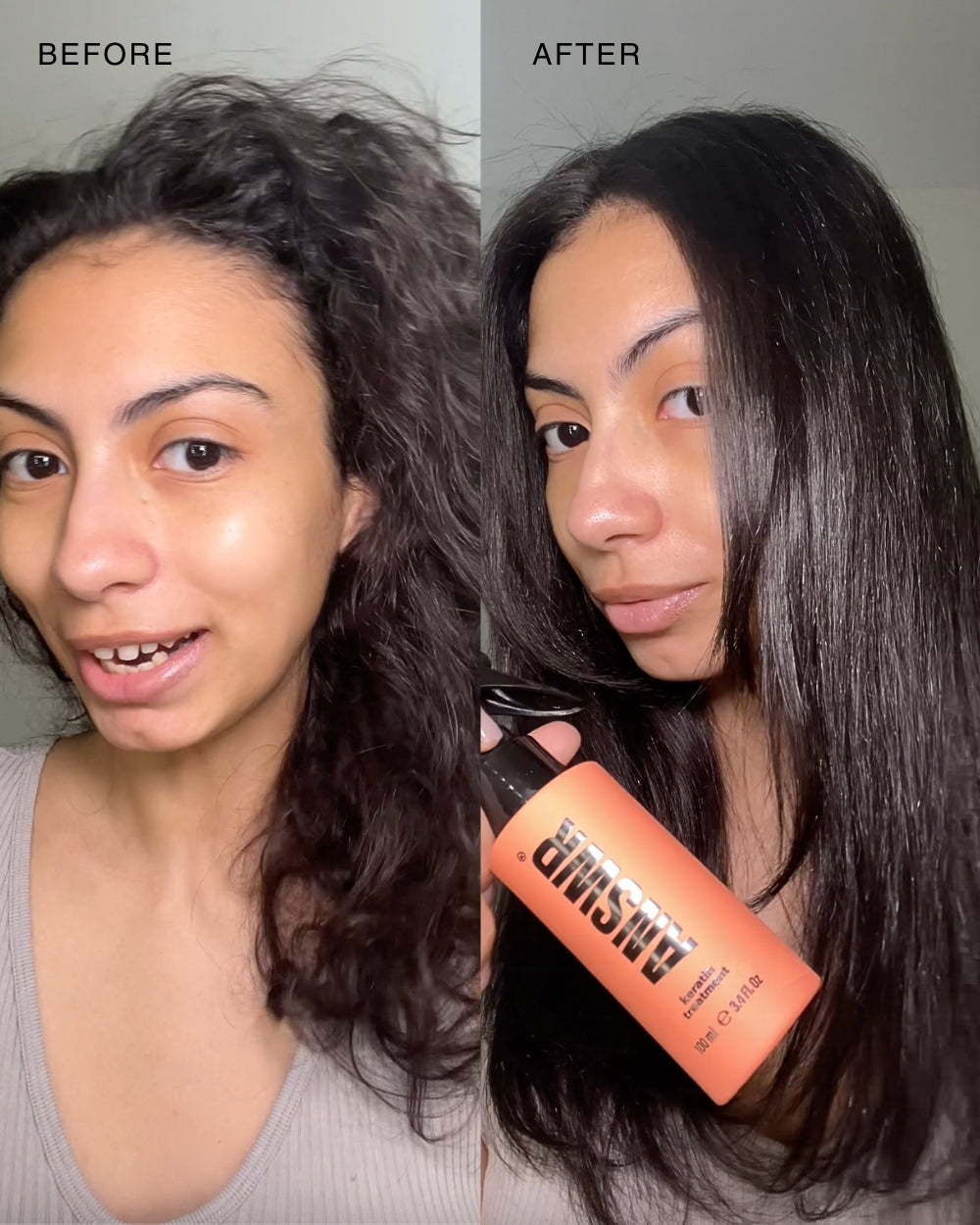 Curly Hair Diy Keratin Straightening Natural Keratin Smoothing