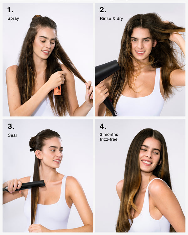 At-home keratin treatment