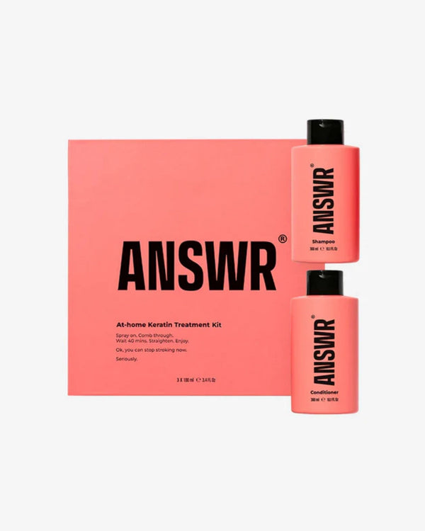 At-home keratin treatment kit + Shampoo & conditioner