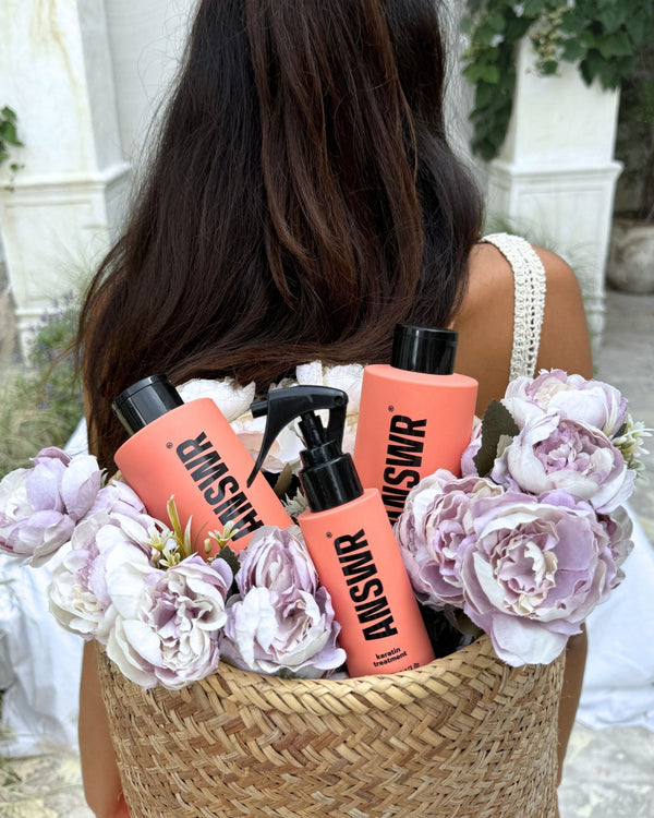 At-home keratin treatment + Shampoo & conditioner bundle