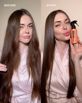 Keratin treatment +  Flyaway control stick