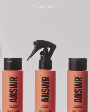 At-home keratin treatment